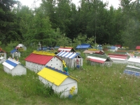 Spirit Houses at Eklutna